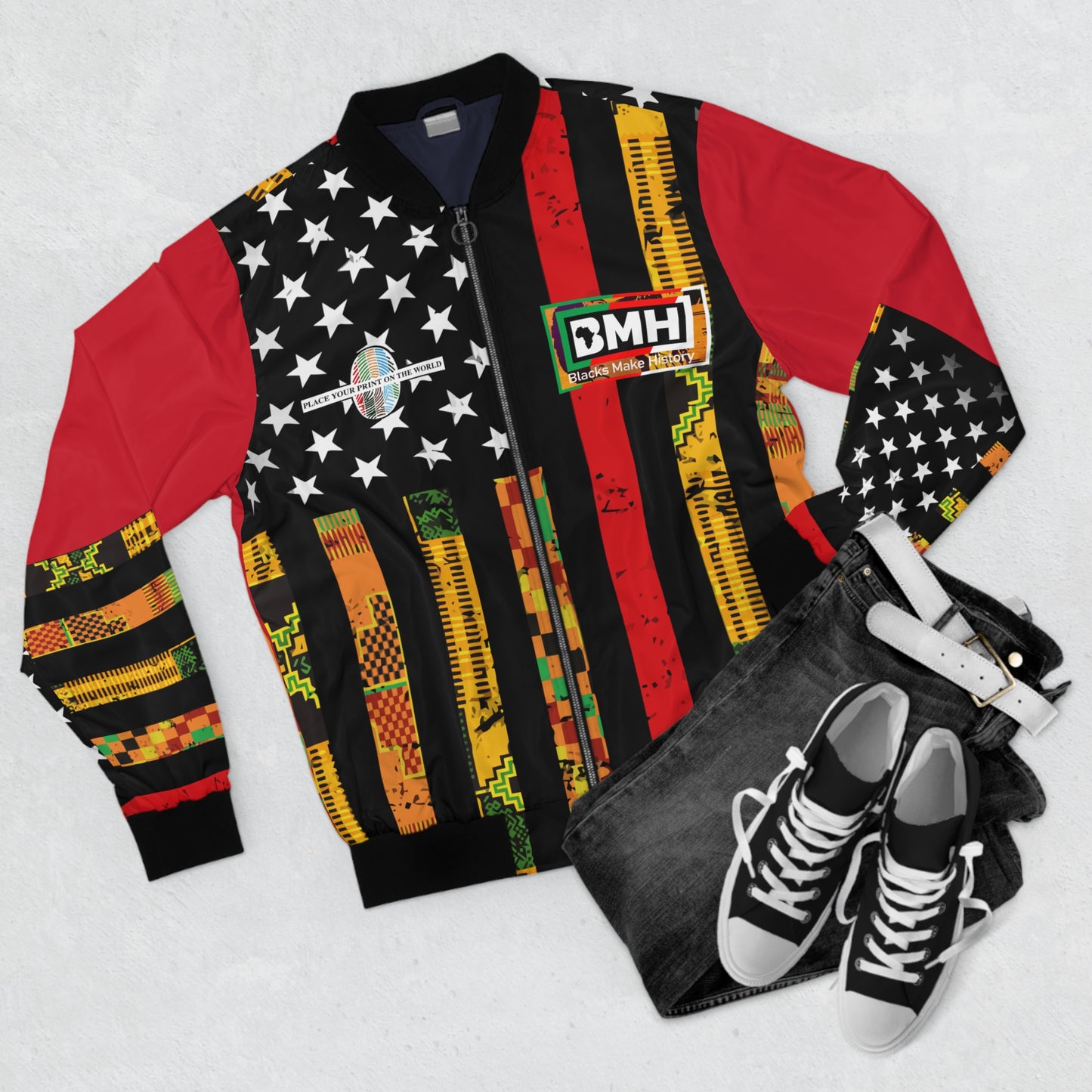 Blacks Make History: Colin Kaepernick Bomber Jacket