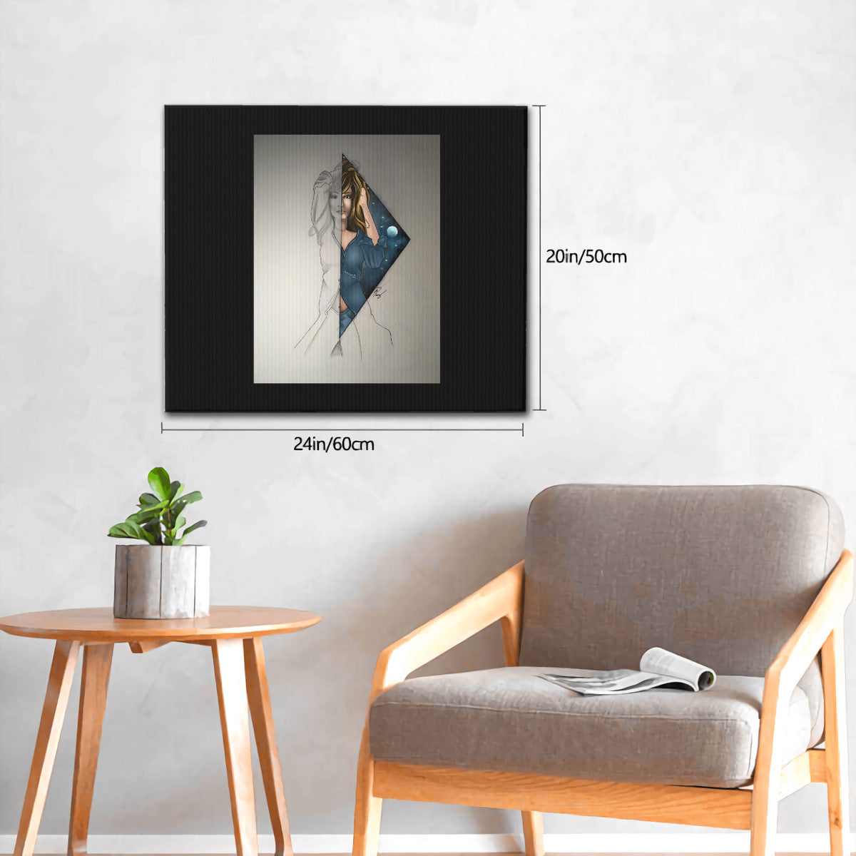 MARIAH X PSYKE / 20 X 24 / CANVAS