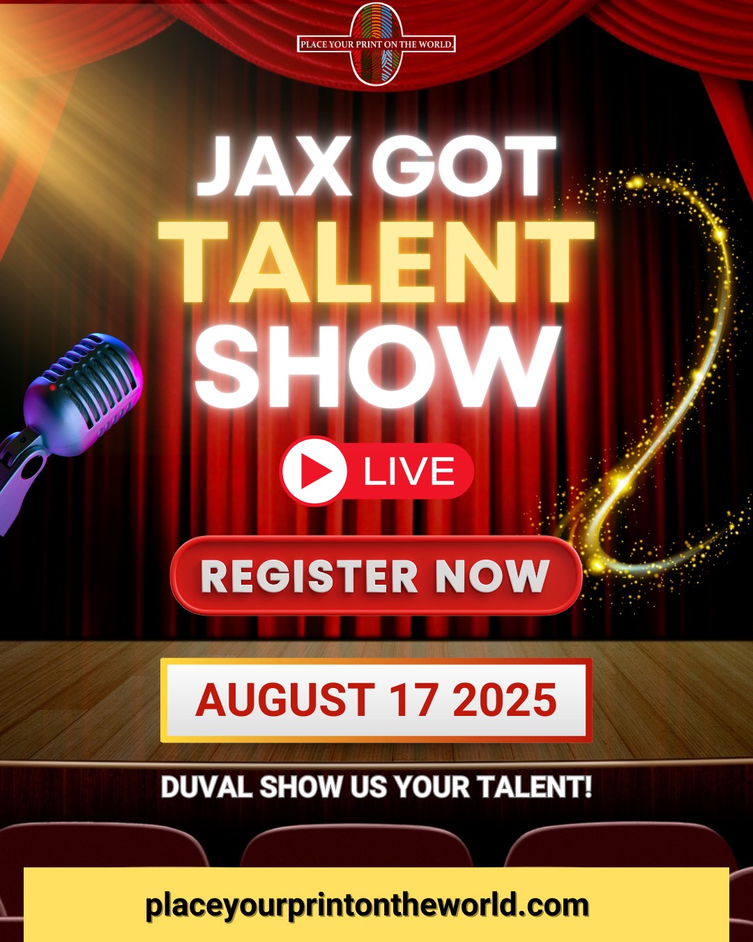Early Bird Ticket - Jax Got Talent Show