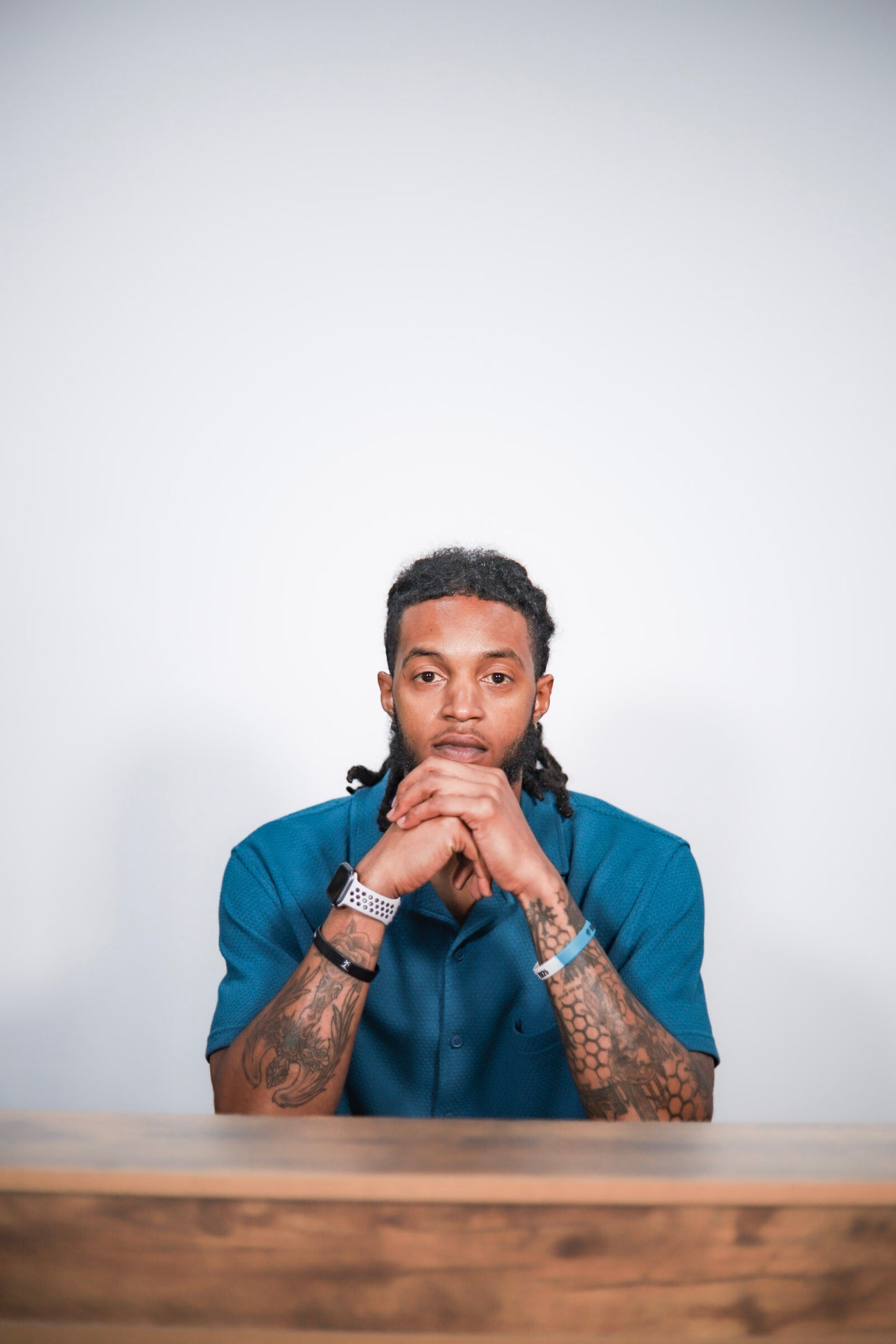 'Kael Veju' Painting on Wood By: Shawn 'Wolf' Abrams