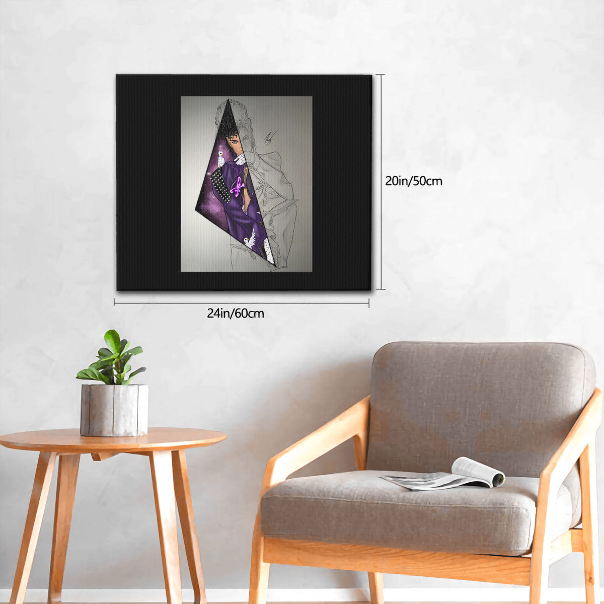 PRINCE X PSYKE / 20 X 24 / CANVAS