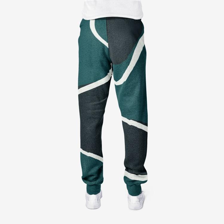 Place Your Print On The World Sweatsuit- Hungar Green
