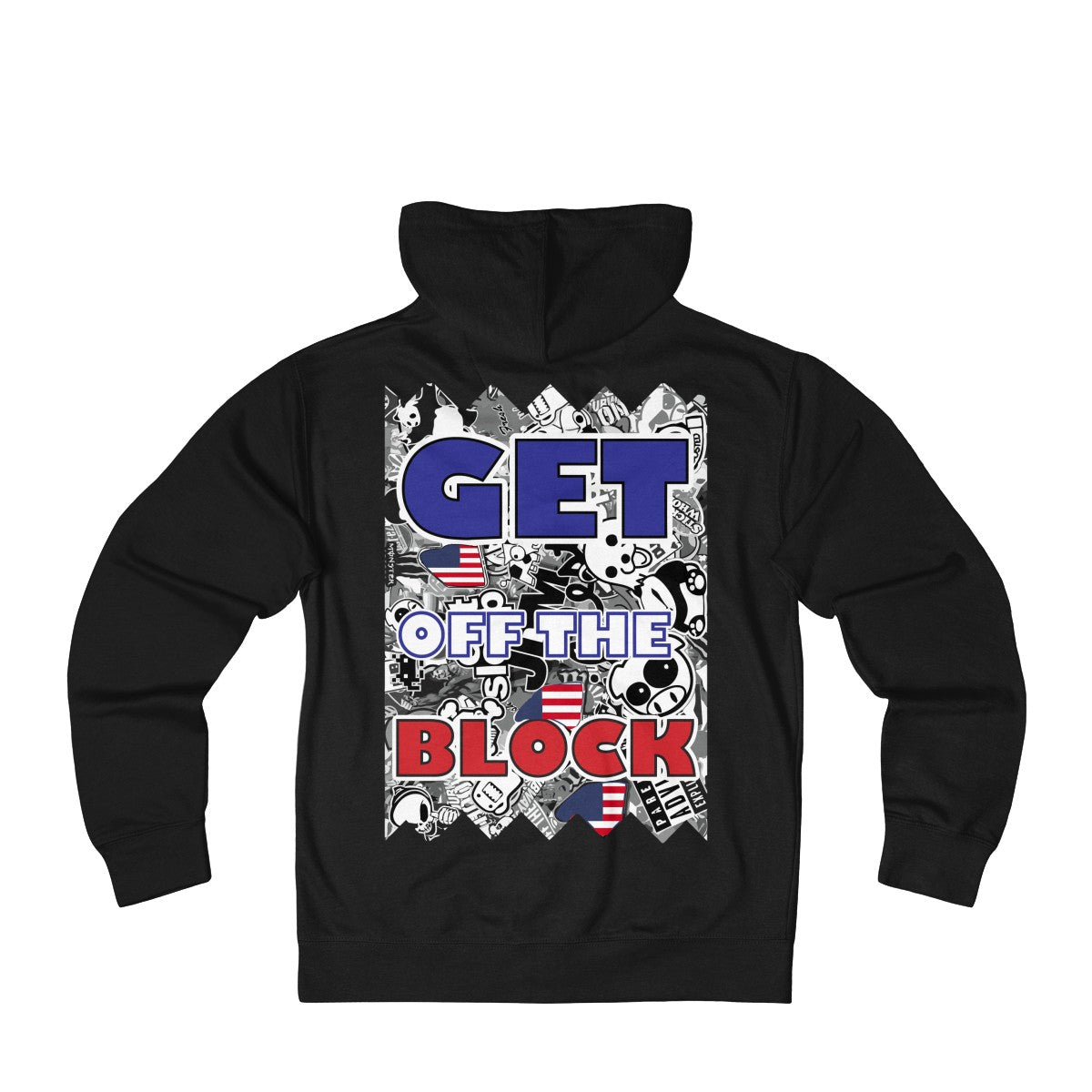 GOTB Graffiti Hoodie | Veteran's Day Stylish Hoodie | Sky Lyfe