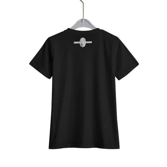 Kids Off The Block White Print Tee