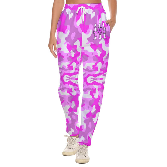 111 PINK CAMO Women's Sweatpants