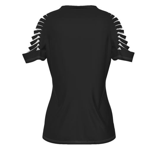 111 Women's Ripped T-Shirt