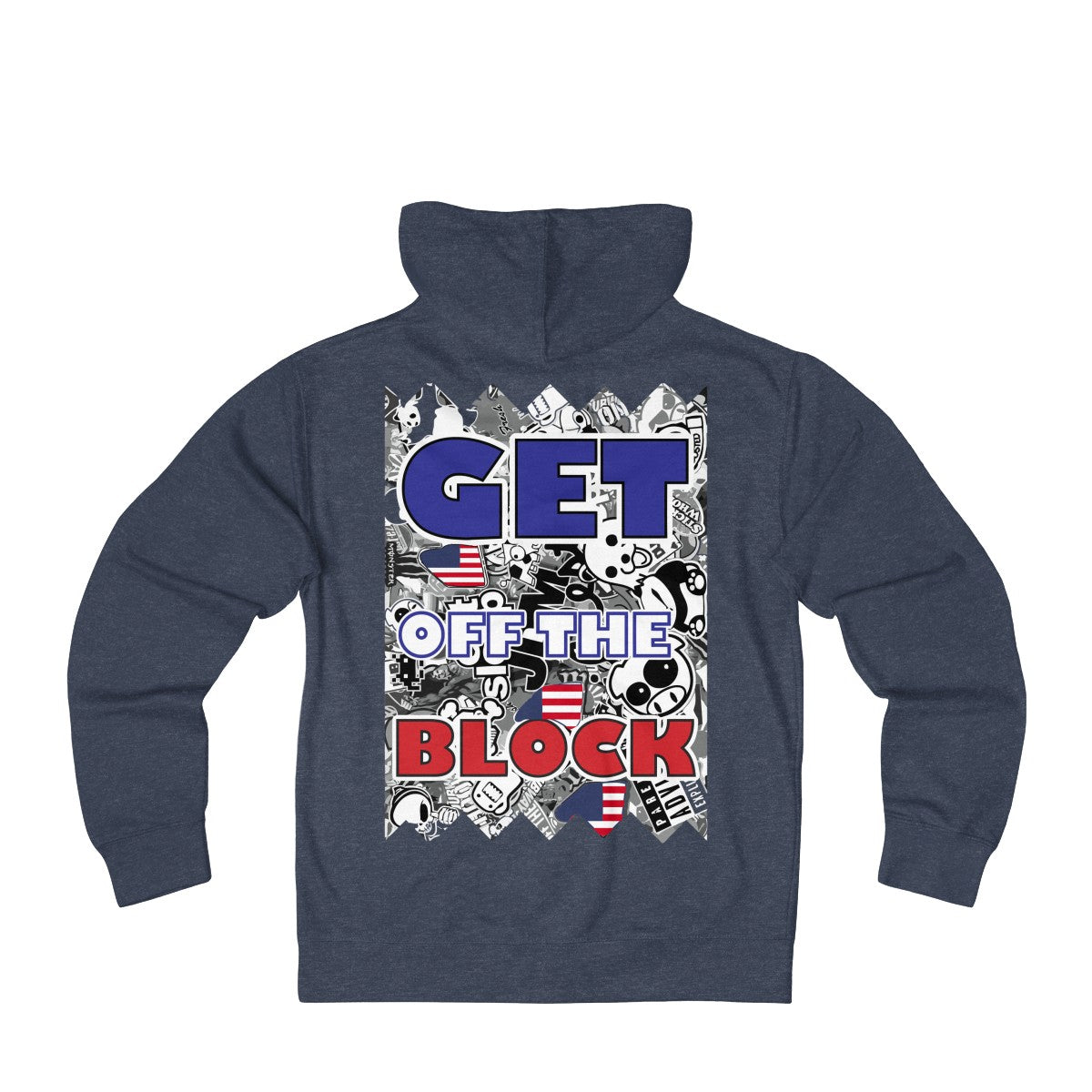GOTB Graffiti Hoodie | Veteran's Day Stylish Hoodie | Sky Lyfe