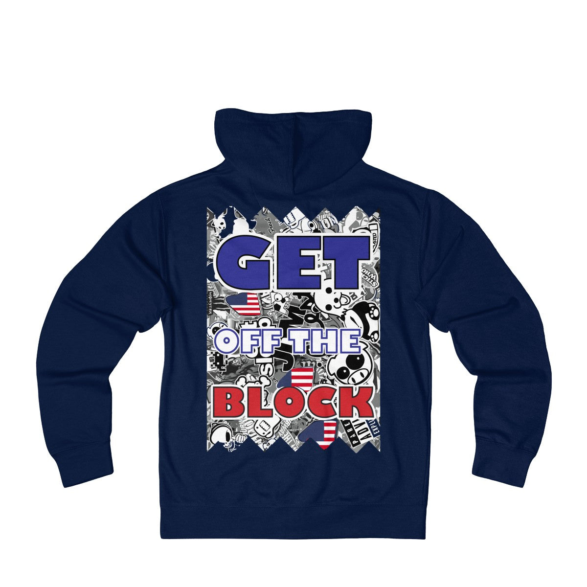GOTB Graffiti Hoodie | Veteran's Day Stylish Hoodie | Sky Lyfe