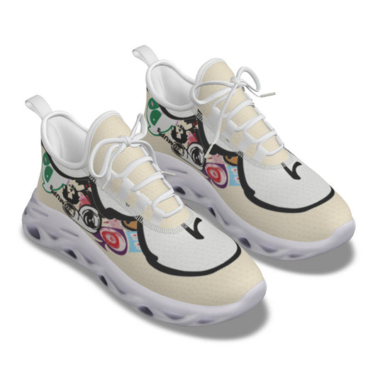 GOTB 2.0 (Skyscrapers) | Eva Shoes | White Cream Shoes