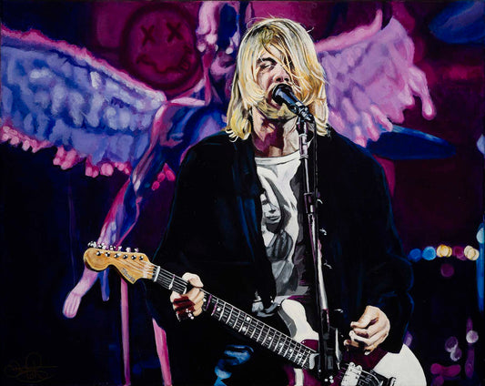 KURT COBAIN Canvas Print