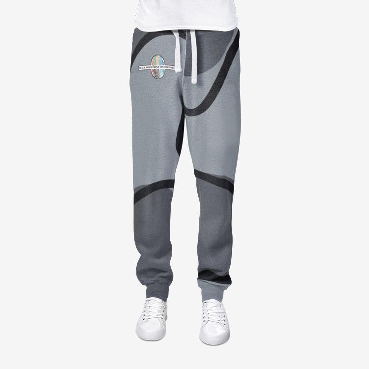 Place Your Print On The World Sweatsuit- Shades Of Grey