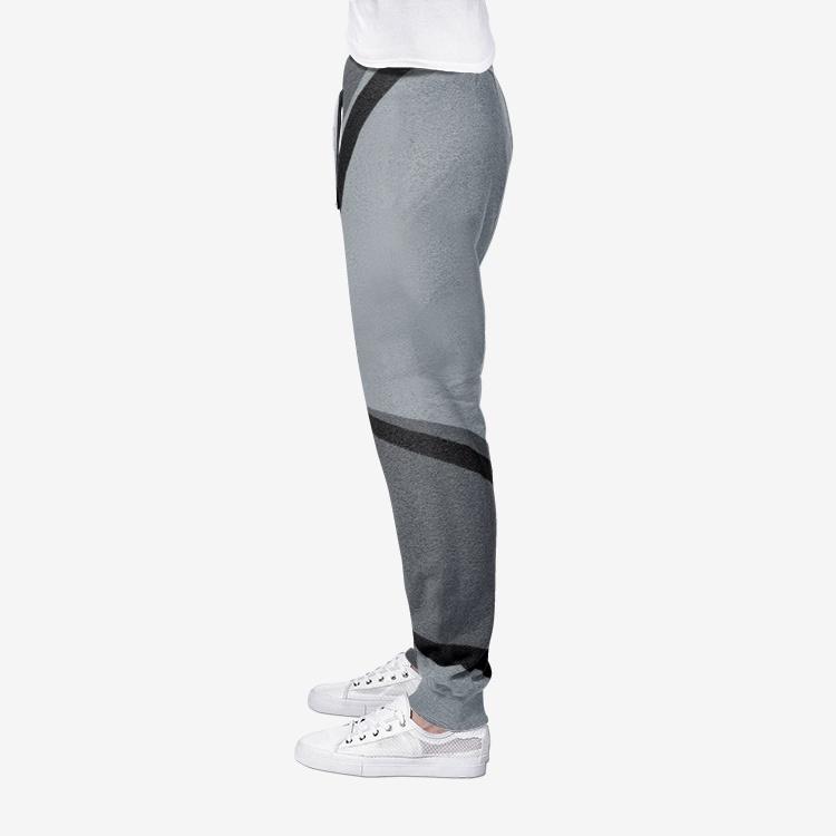 Place Your Print On The World Sweatsuit- Shades Of Grey