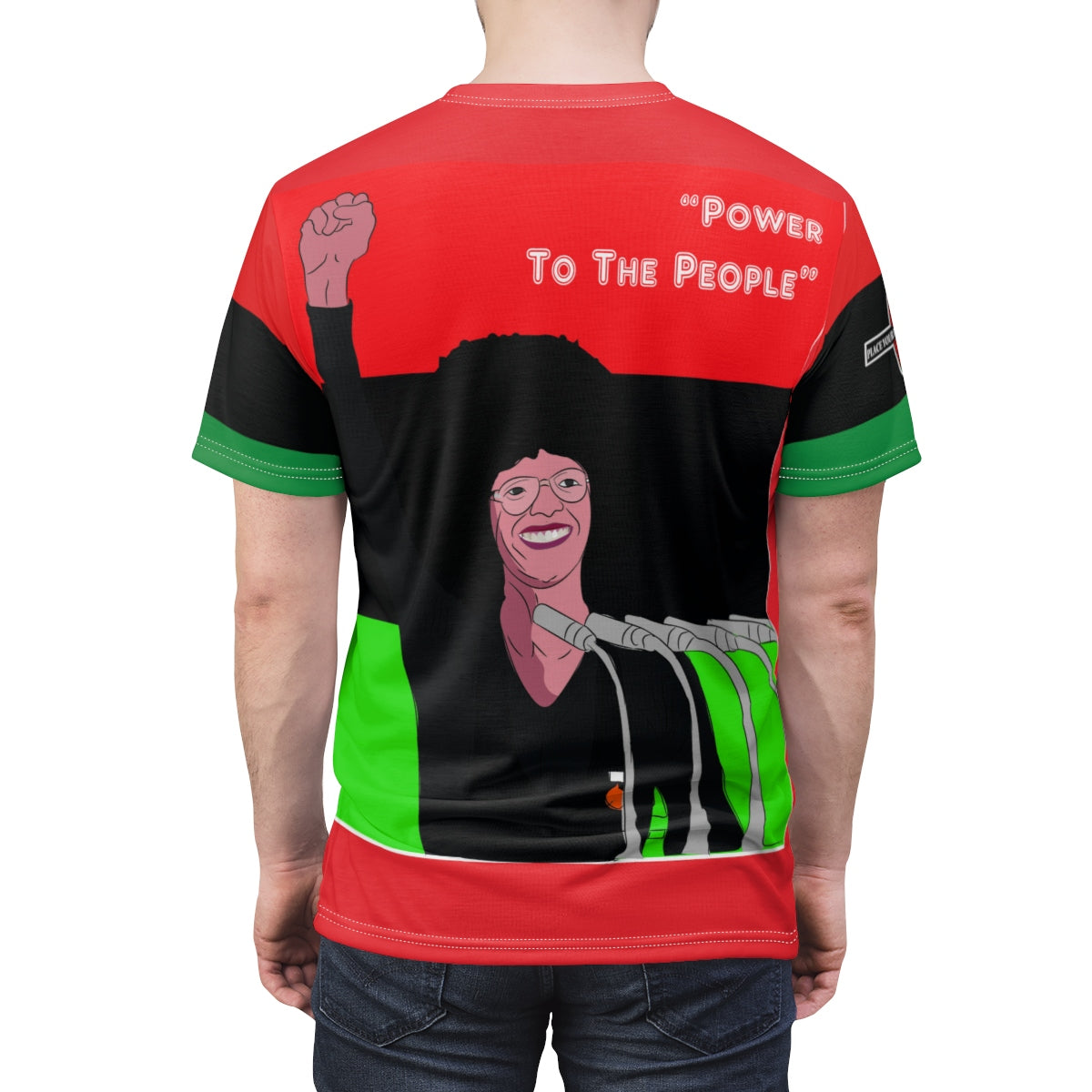 BLACk HISTORY T-shirt : Angela Davis - Men's T-shirt | BMH