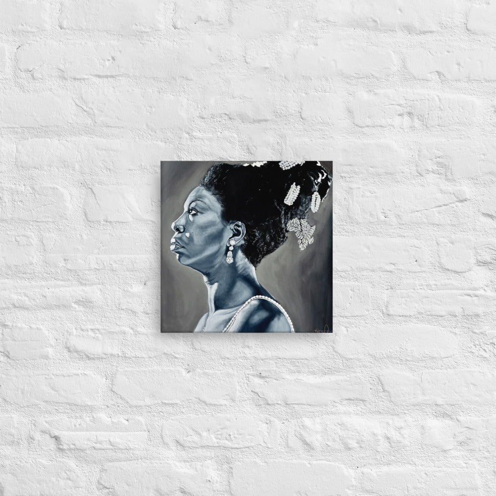 NINA SIMONE Canvas Print