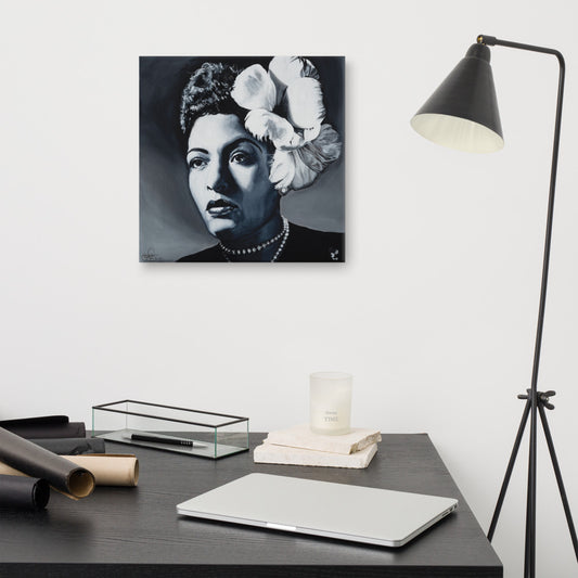 BILLIE HOLIDAY Canvas Print