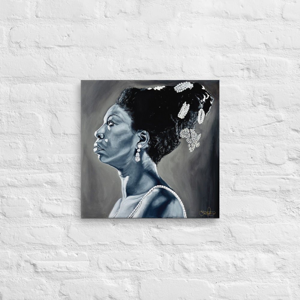 NINA SIMONE Canvas Print