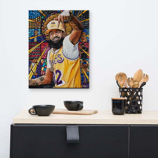 SAINT ERMIAS Canvas Print