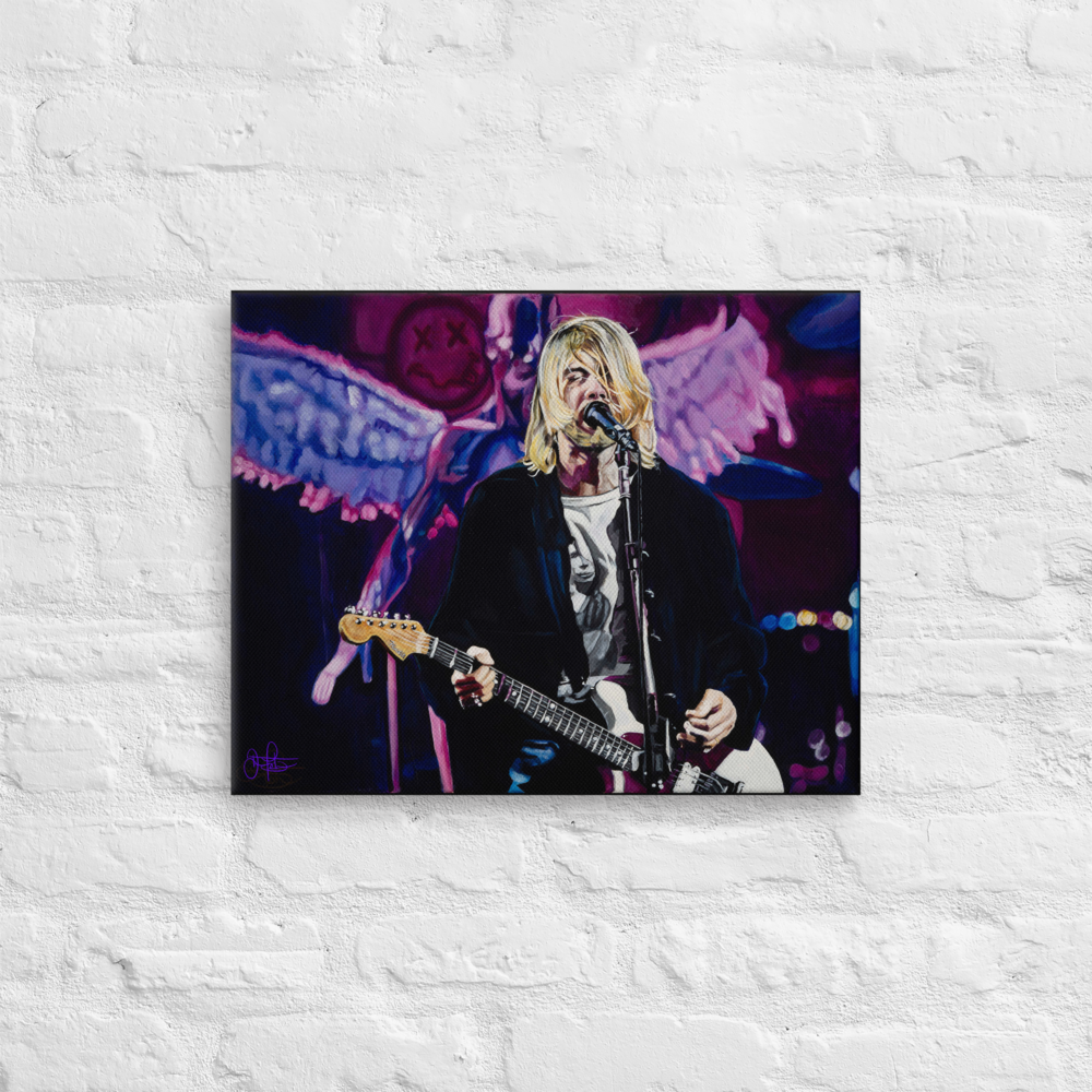 KURT COBAIN Canvas Print