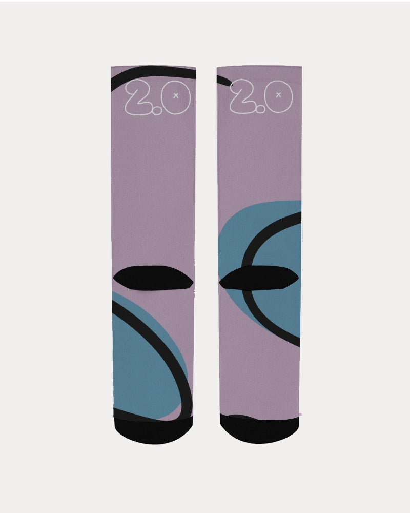 GOTB 2.0 | Ladies Socks | Ankle Socks -| WAVY BLUE | Padded