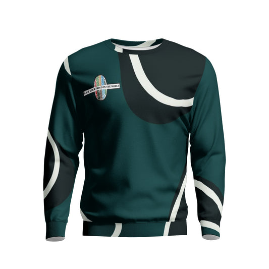 Place Your Print On The World Sweatsuit- Hungar Green