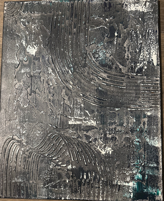 Untitled 16x20 Mixed media  2023 By Maya M