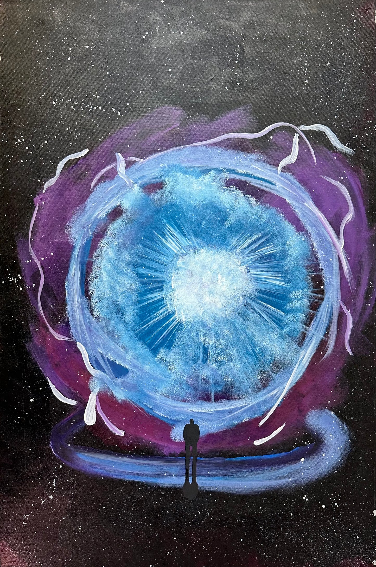 'Enter the Limitless' Painting By: Shawn 'Wolf Abrams