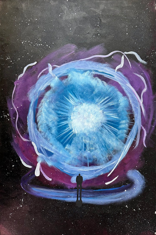 'Enter the Limitless' Painting By: Shawn 'Wolf Abrams
