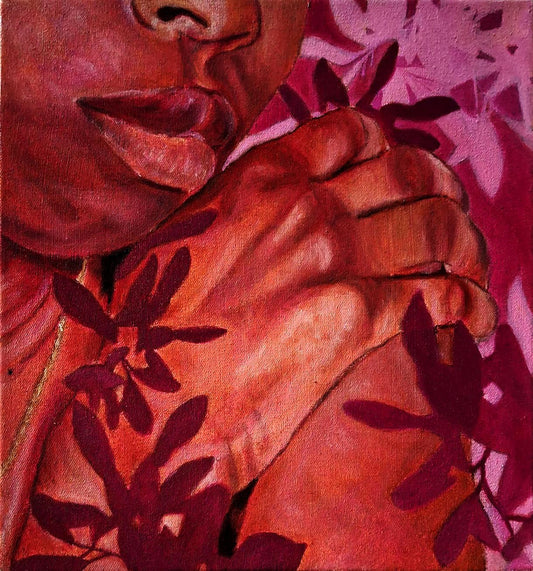 Vulnerability Vol 1 Size: 24 x 30 in Oil paint on canvas By Brianna Pearson