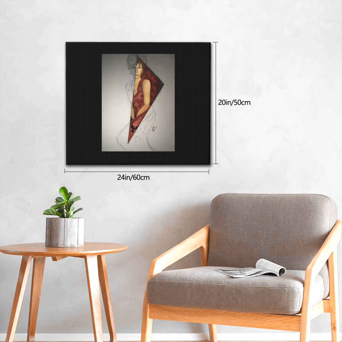 WHITNEY X PSYKE / 20 X 24 / CANVAS