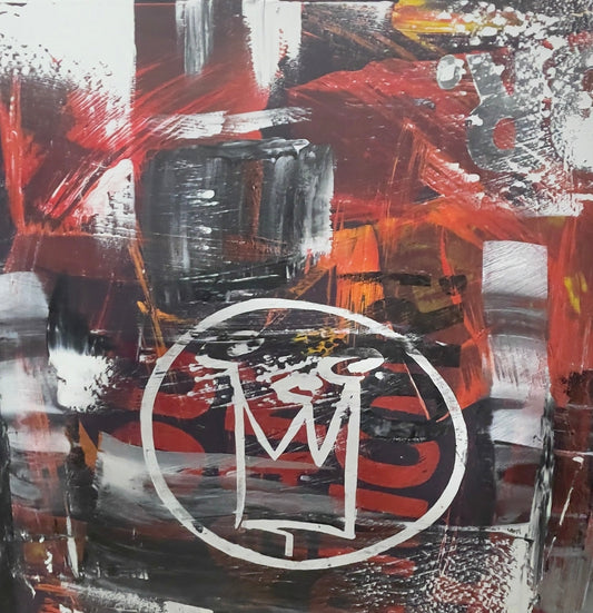 “Abstract Crown” 30 x 30 Painting By: Victor 'Metamorphvic' Alexander