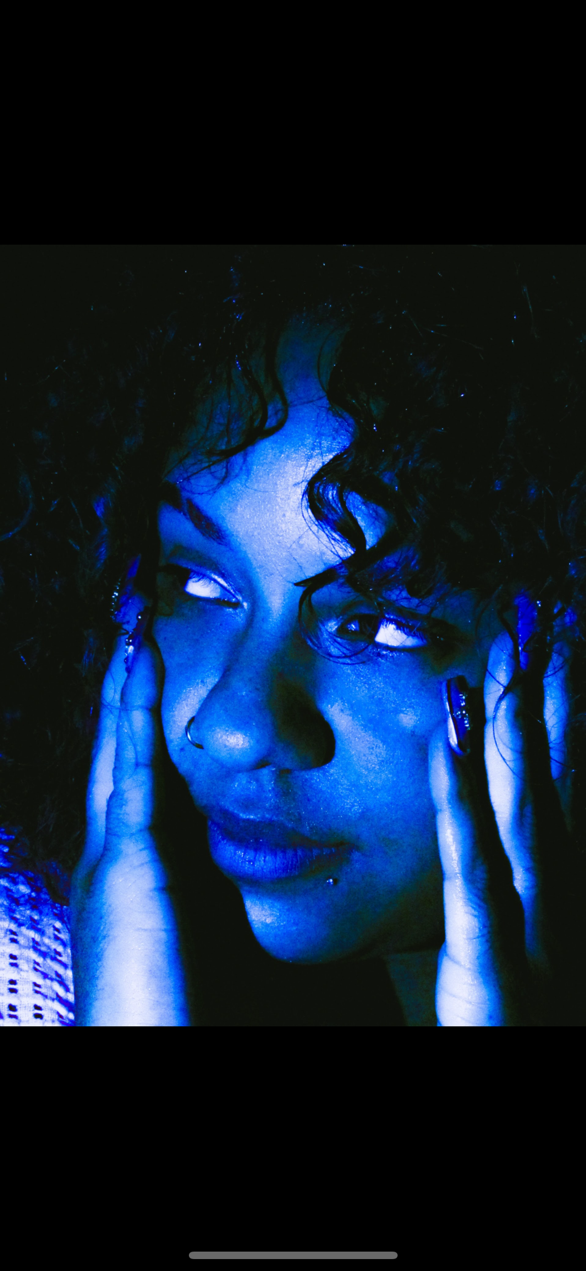 'Blurred Vision' 48x36 Painting By: Tierra Scott Tee