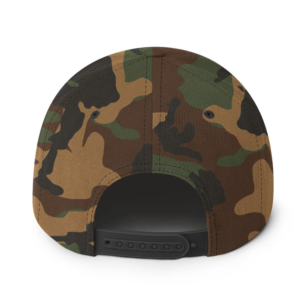 Place Your Print On The World Snapback Hat