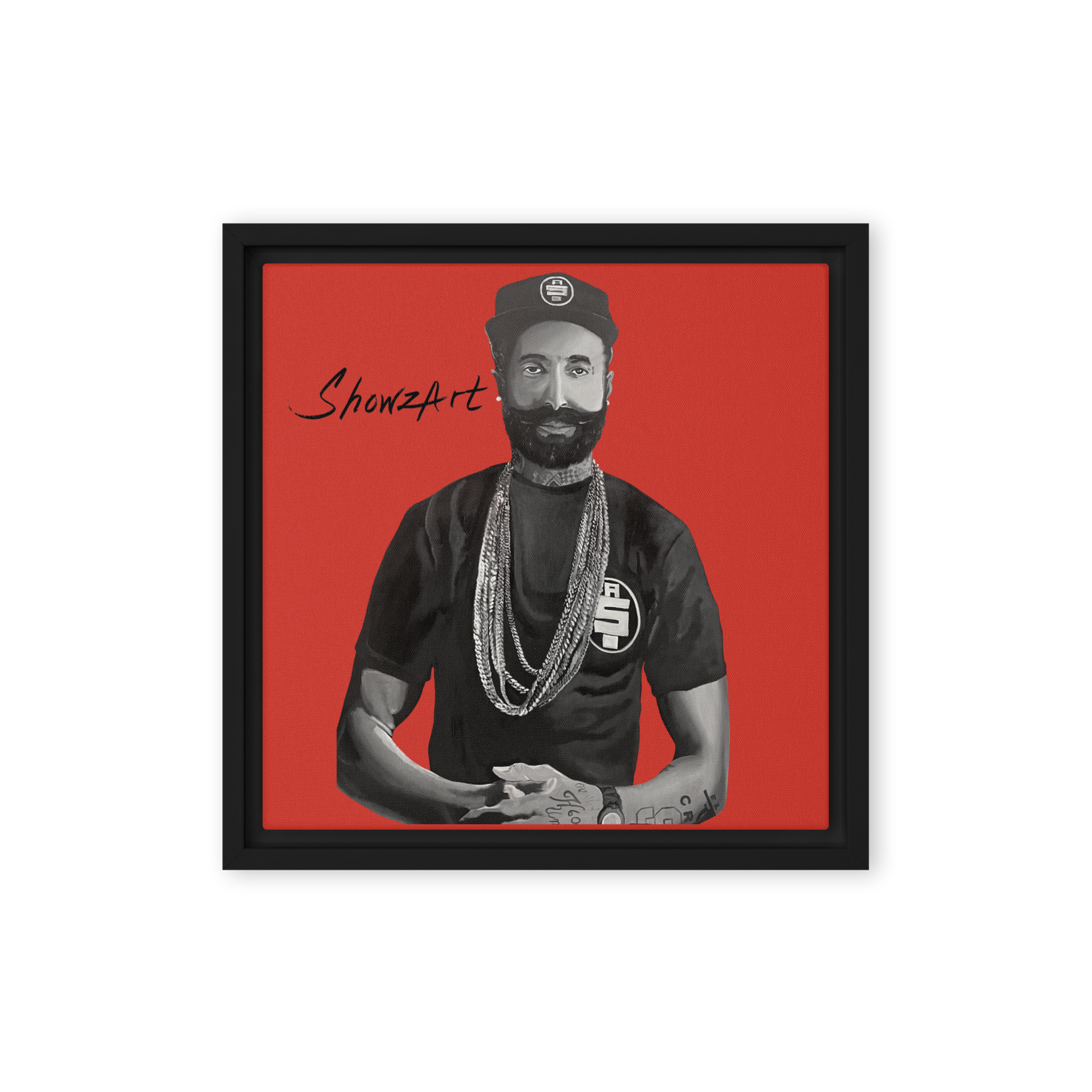 Red Collection: Haile Selassie + Nipsey Hussle – Place Your Print