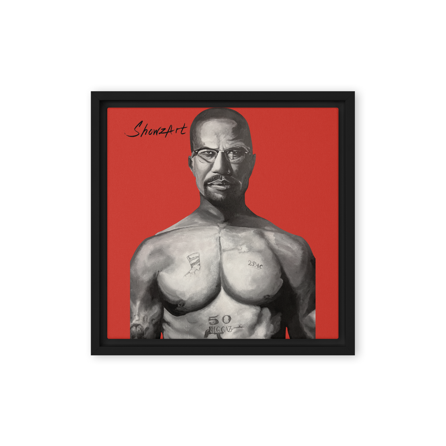 ShowzArt- Mistaken Identities: Malcolm Makaveli X