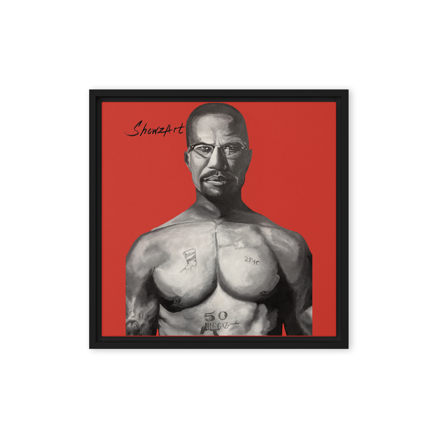 ShowzArt- Mistaken Identities: Malcolm Makaveli X