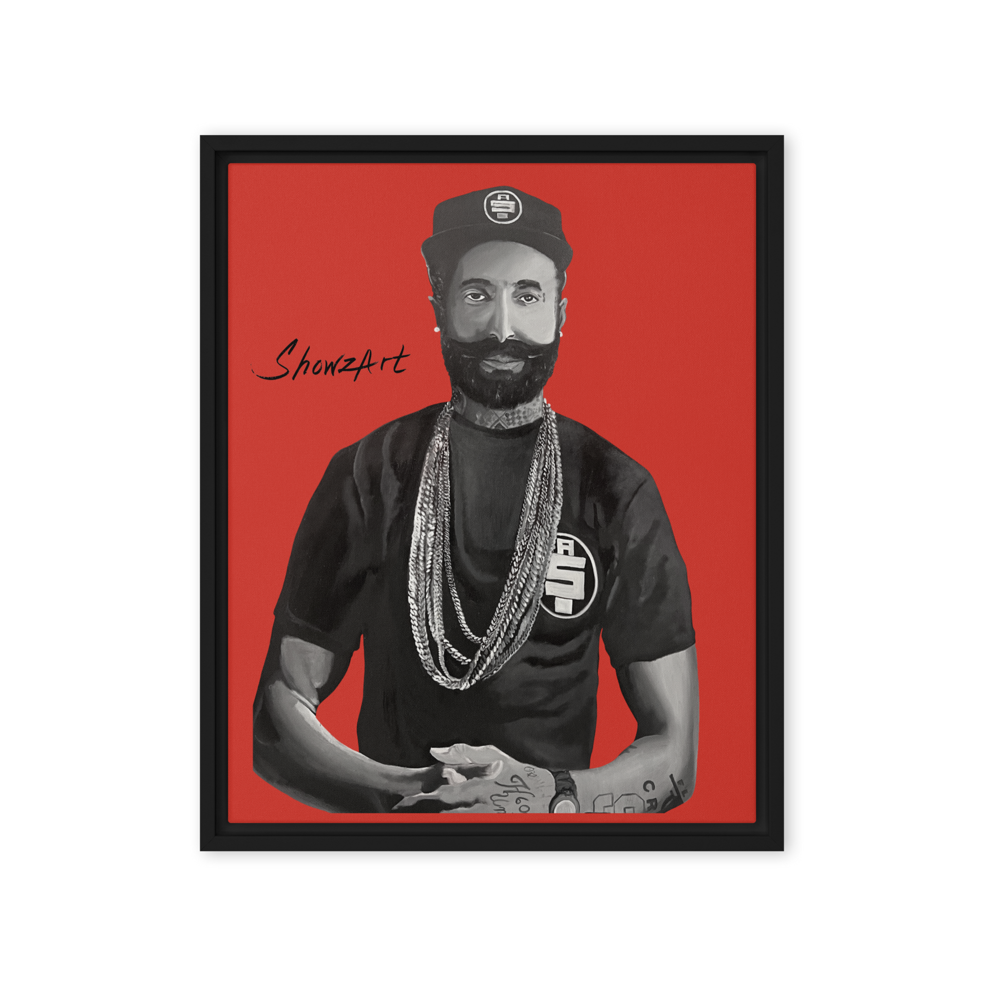 Red Collection: Haile Selassie + Nipsey Hussle – Place Your Print