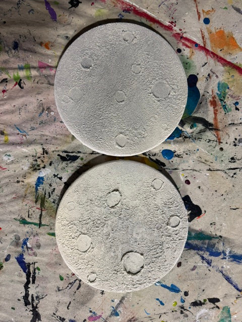 “Full Moon” Mixed media By Maya Matheison