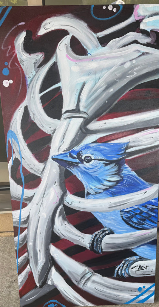 'Blue Heart' By Lashion Gist