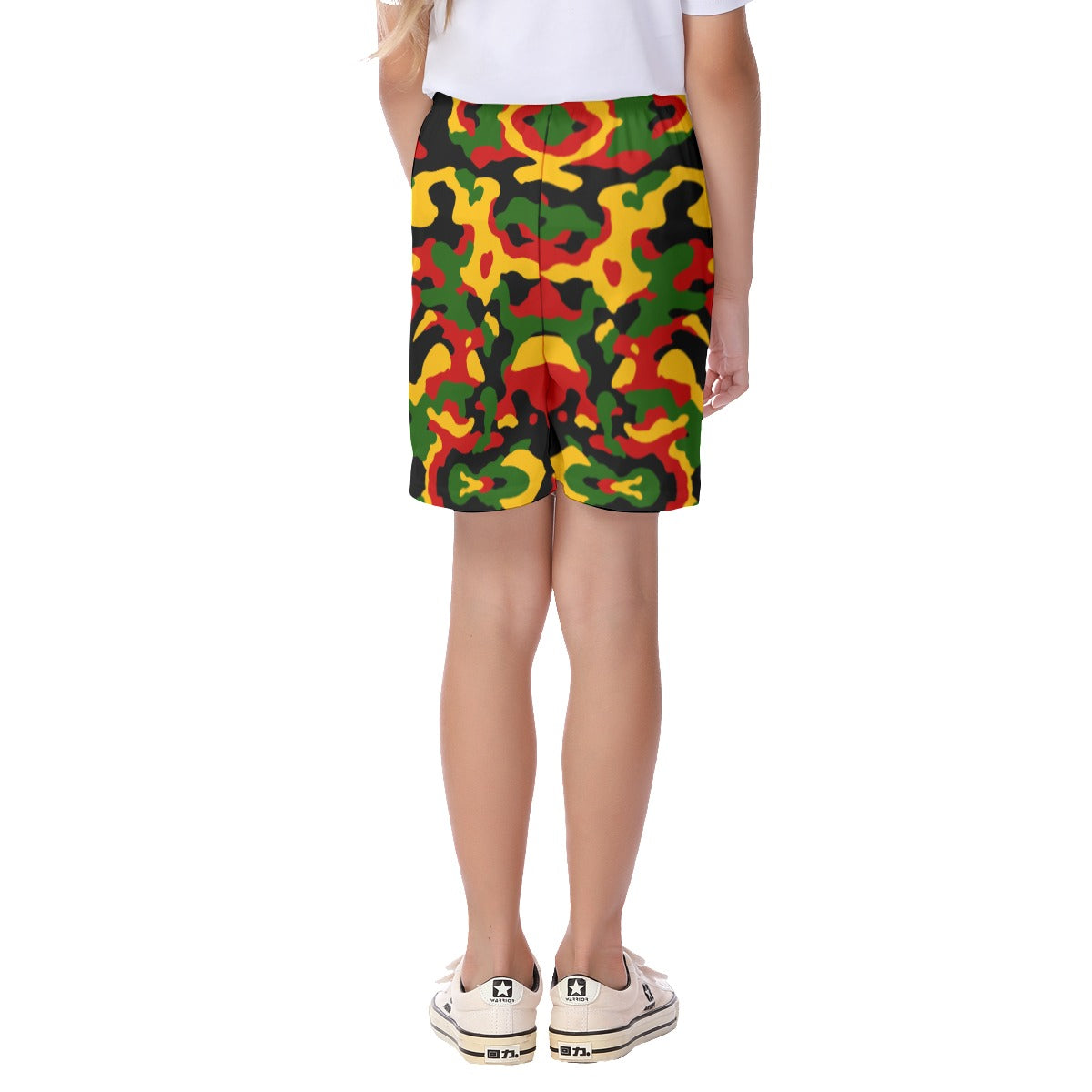Kids Off The Block Camo Shorts (Afro)