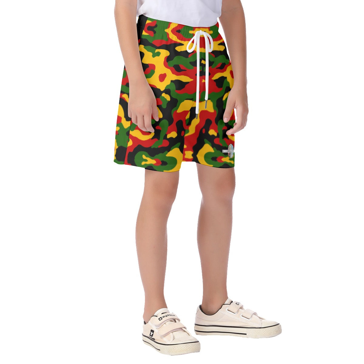 Kids Off The Block Camo Shorts (Afro)