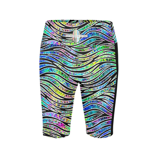 Aqua Glow Legging Shorts