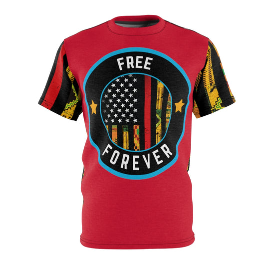 Blacks History Tshirt: FREE FOREVER Men's T-shirt