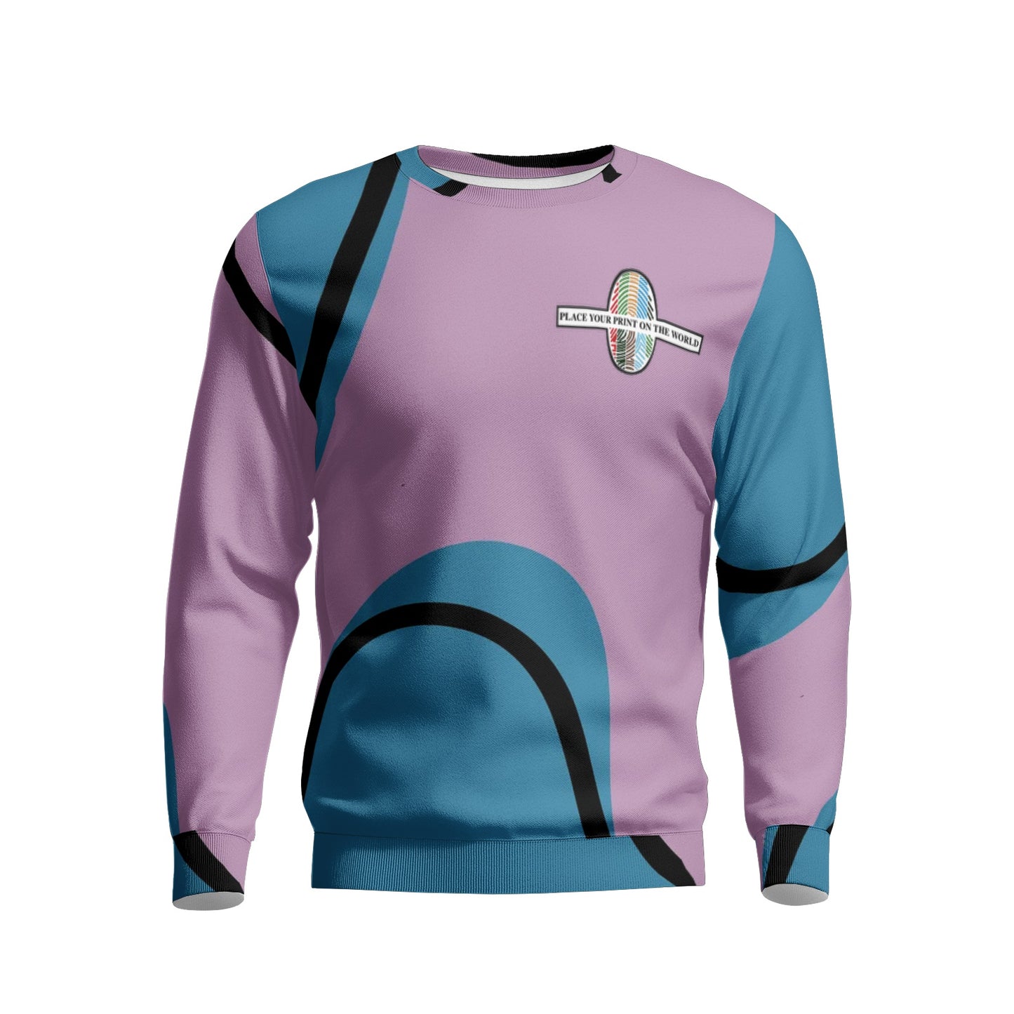 Place Your Print On The World Sweatsuit-  Blue Space