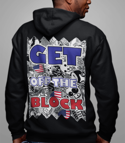 GOTB Graffiti Hoodie | Veteran's Day Stylish Hoodie | Sky Lyfe