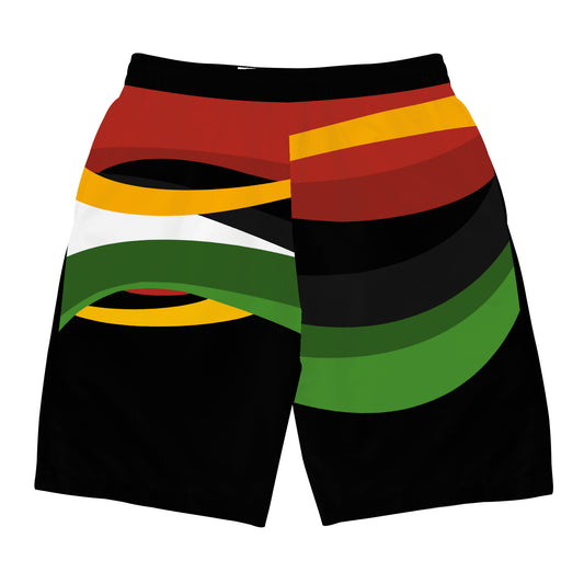 WAVY 111 Shorts (Juneteenth Drip)