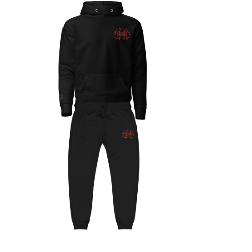 Focus Up Embroidery Sweatsuit