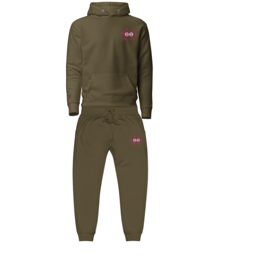 Focus Up Embroidery Sweatsuit