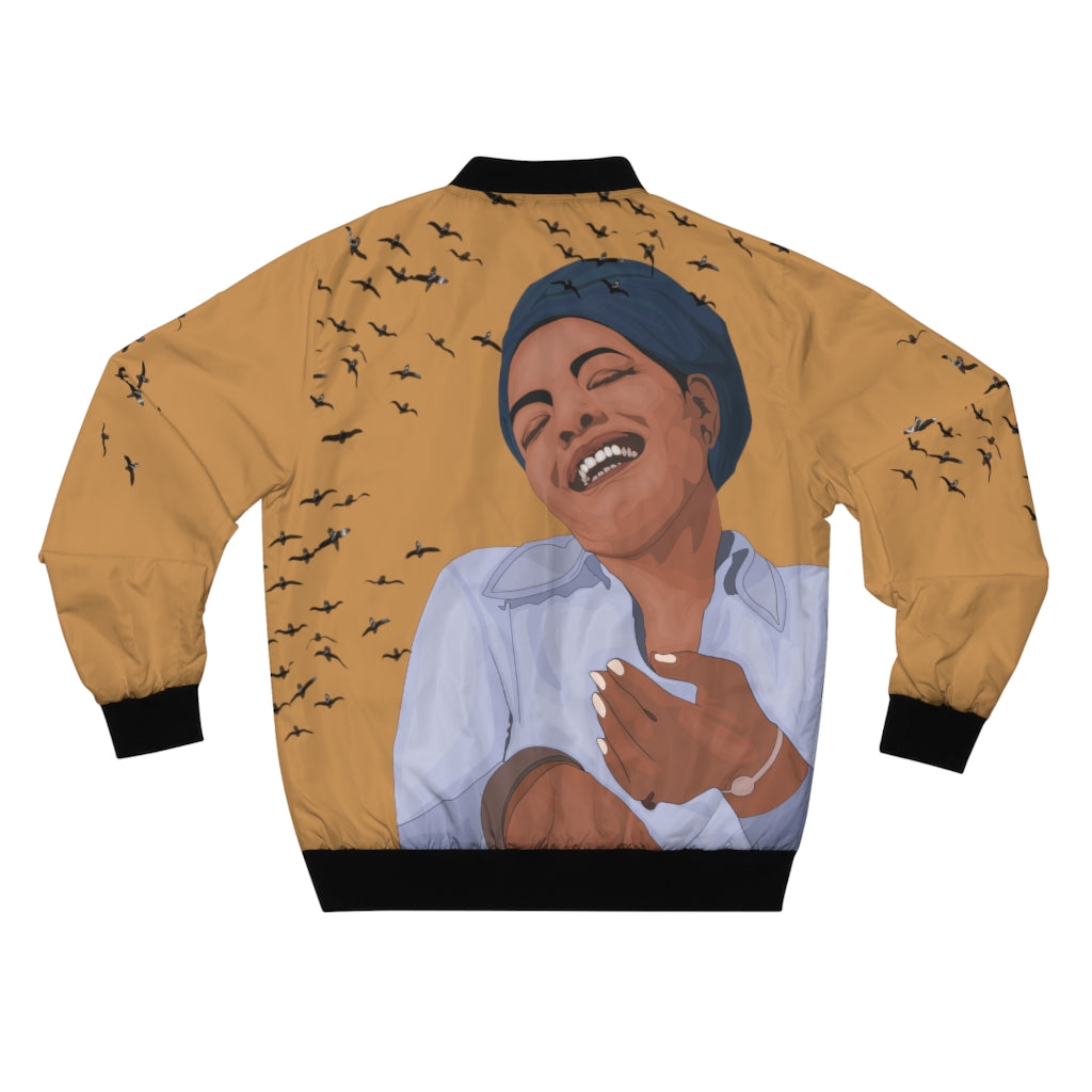 Blacks Make History: Mya Angelou Bomber Jacket