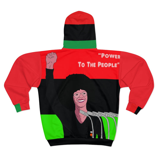 BLACKS MAKE HISTORY: Angela Davis Zip Hoodie