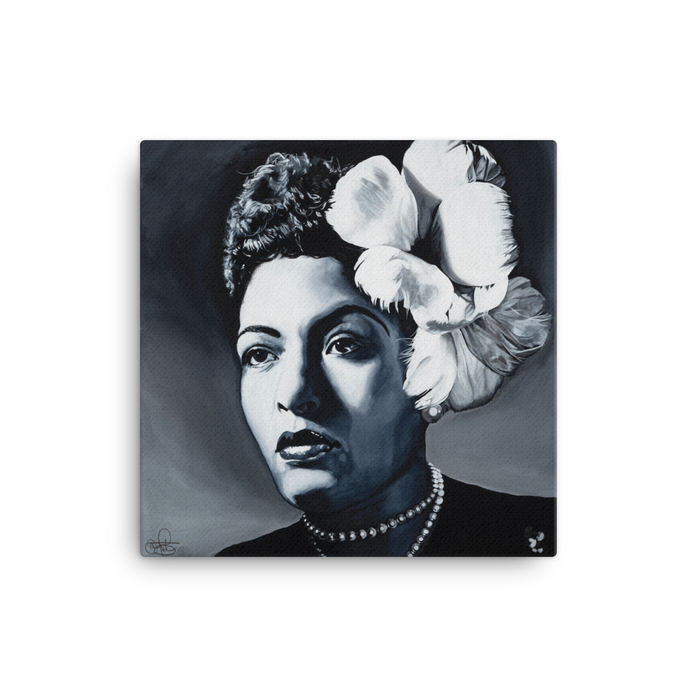 BILLIE HOLIDAY Canvas Print